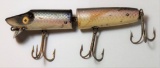 Heddon Giant Jointed Vamp Wooden Fishing Lure – Vintage Crankbait Tackle