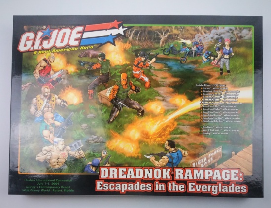 2004 G.I. Joe Collector's Club Convention Set Display Box