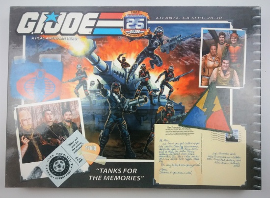 2007 G.I. Joe Collector's Club Convention Set Display Box