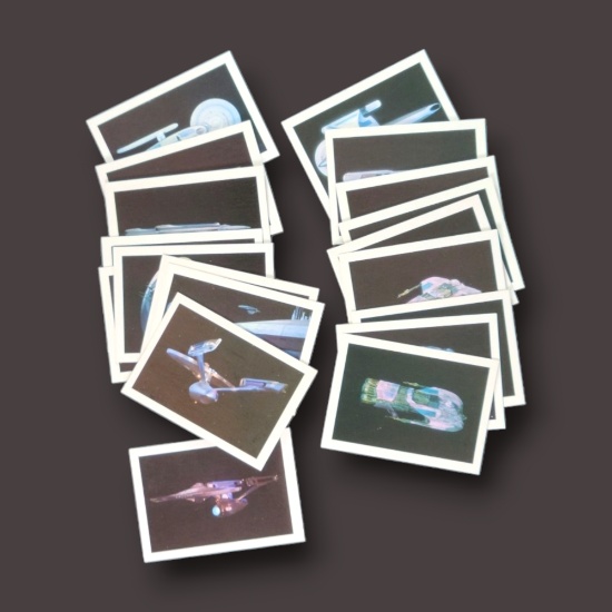 1984 FTCC Star Trek III: The Search for Spock Trading Cards Spacecraft Grouping