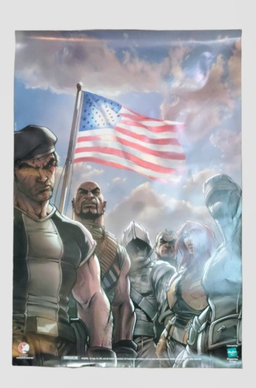 G.I. Joe Devil's Due American Flag Promo Poster