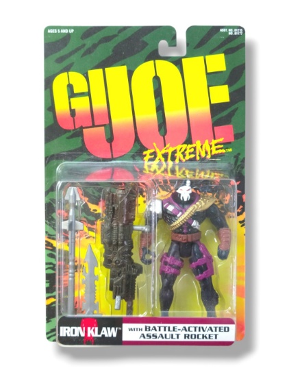 G.I. Joe Extreme Iron Klaw Action Figure MOSC