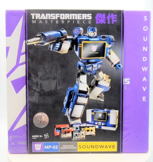 Transformers Masterpiece MP-02 Soundwave Box Only – Japanese Edition, No Figure