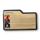GI Joe Red Shadows 2010 JoeCon Convention Exclusive FileCard