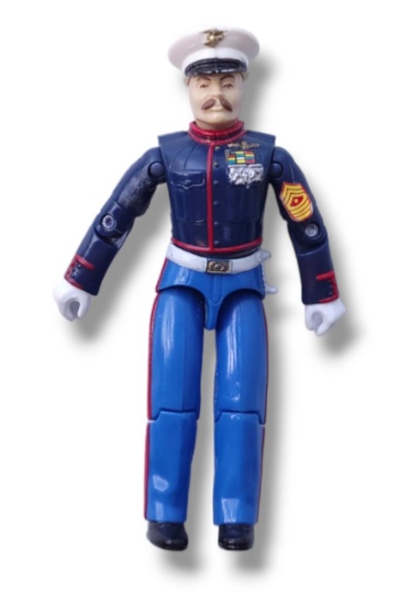 GI Joe Marine Dress Gung-Ho 1987 Action Figure Toy