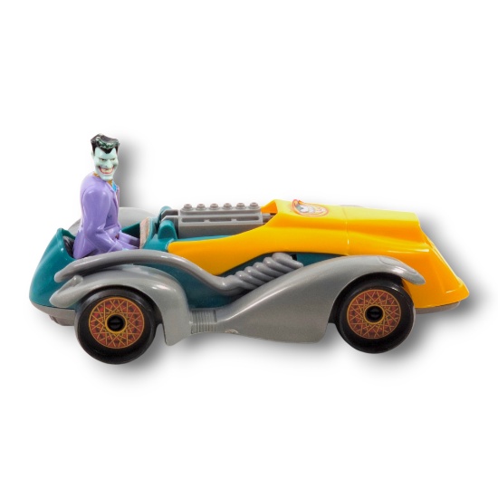 1993 Kenner Batman The Animated Series Jokermobile w/ Joker Figure