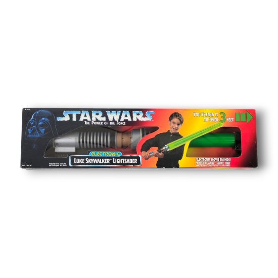 1995 Star Wars Luke Skywalker Electronic Lightsaber - Kenner/Tonka