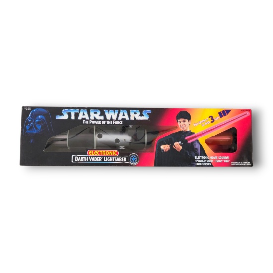 1995 Star Wars Darth Vader Electronic Lightsaber - Kenner/Tonka
