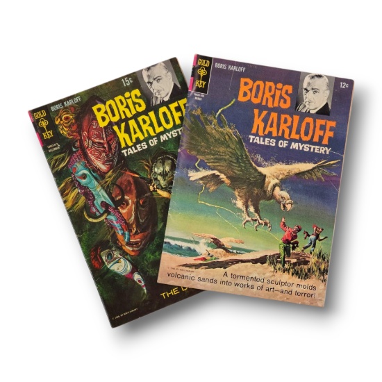 Boris Karloff Tales of Mystery Horror Comic Grouping - Vintage 1960s Gold Key Comics