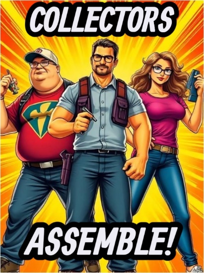 11/21/25 Toys,Comics & Collectibles Auction 25B8