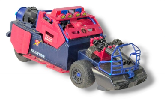 Vintage GI Joe Cobra Dreadnok Thunder Machine Action Figure Vehicle