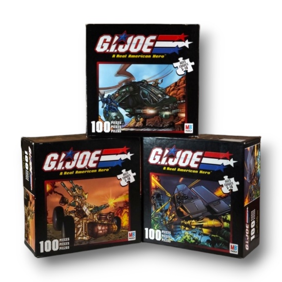 G.I. Joe 2002 Joe Vs. Cobra 100 Piece  Puzzle Grouping