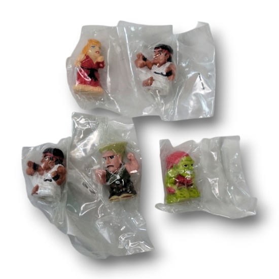 Street Fighter 2 Figural Pencil Topper Set