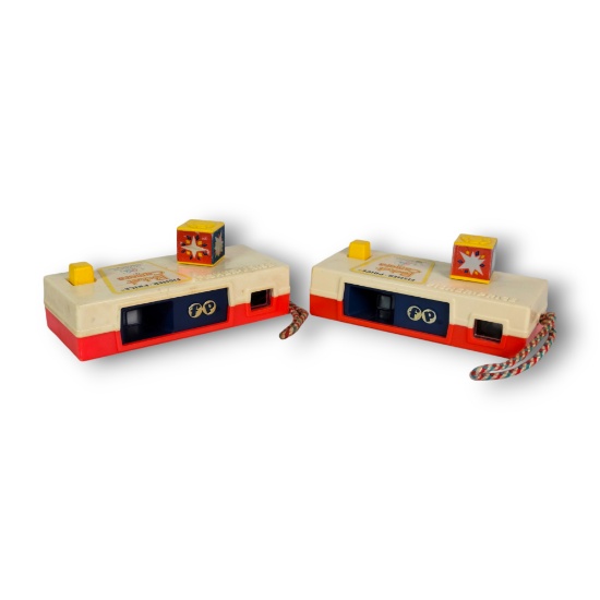 Vintage Fisher Price #464 Pocket Camera Children's Toy Grouping