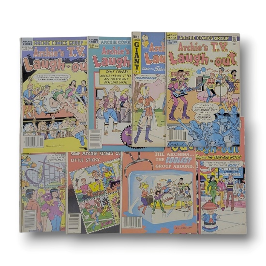 Archie’s TV Laugh-Out Mixed Bronze-Age Archie Comic Books - Fun Grouping