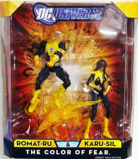 DC Universe Classics “Color of Fear” 2-Pack Romat-Ru & Karu-Sil Action Figure Set