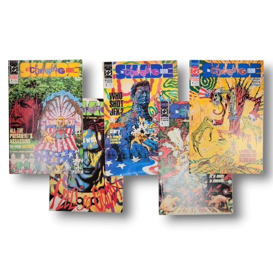 Shade the Changing Man Vol. 2 – Mind-Bending Vertigo Vigilante Comic Book Grouping
