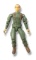 GI Joe Grunt 1982 Straight Arm Action Figure Toy