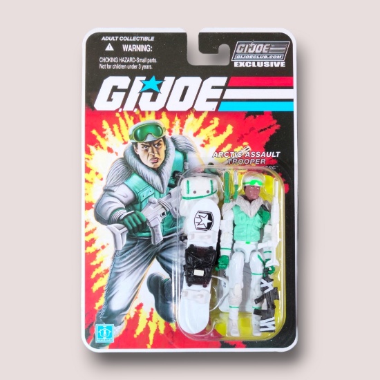Carded Iceberg V.4 2013 GI Joe Collectors Club Membership Exclusive Toy Action Figure
