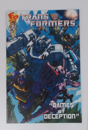Transformers BotCon 2007 Exclusive Comic – Diamond Edition “Games of Deception”