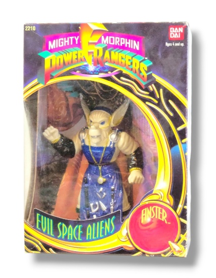 Mighty Morphin Power Rangers Finster Evil Space Aliens Bandai Action Figure