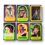 1977 Star Wars Topps Trading Card Stickers Grouping