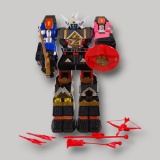 Vintage Bandai Deluxe Mighty Morphin Power Rangers Shogun Megazord w/Helmet & Sword