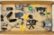 Kenner Batman Accessories & Weapon Grouping Vintage 1980s 1990s DC Parts