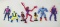 Marvel Superhero Action Figure Toy Grouping