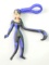 2000 Batman Indelible Inque Burger King Klip-On Bendy Figure Toy