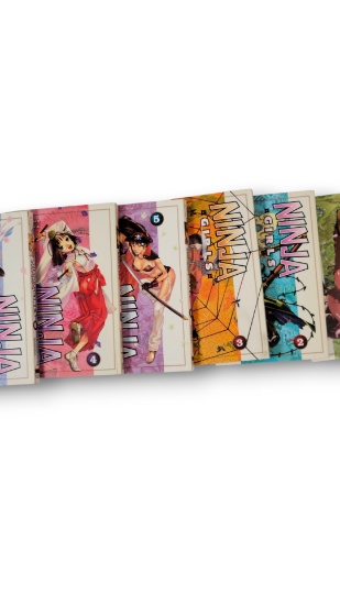 Ninja Girls Manga Vol 1-6 English Hosana Tanaka Del Rey Kodansha