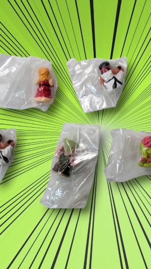 Street Fighter 2 Figural Pencil Topper Set