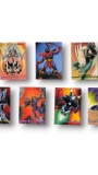 1993 Marvel Masterpieces Impel Trading Card Group (7) Storm War Machine Black Widow