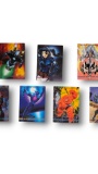1993 Marvel Masterpieces Impel Trading Card Group (7) War Machine Storm Black Widow