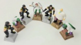 Marvel 2003 Superhero Chess Piece Figure Grouping