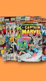 Captain Marvel Vol 1 1977-79 Bronze Age Marvel Comic Book Grouping - Elysius Stellarax
