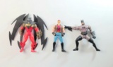 Vintage Kenner Batman Action Figure Grouping
