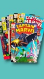 Captain Marvel Vol 1. 1968-69 Silver Age Marvel Vintage Comic Book Grouping - Carol Danvers