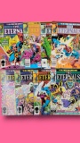 Eternals Vol 2 Comic Book Lot (8 Issues) Marvel Celestial Deviant Saga Gillis Buscema