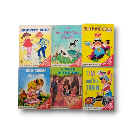 Rand McNally Start-Right Elf Books Collection (6) 1949-1975 Vintage Children's Classics