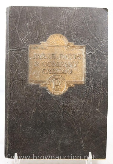 (2) Books: 1929-30 Physicians' Catalog of Pharmaceutical and Biological Products of Parke, Davis and