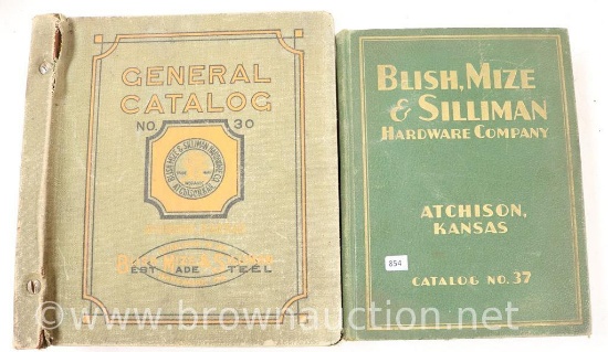 (2) Blish, Mize and Silliman Hardware Co., Atchinson, KS catalogs, No. 30 and 37