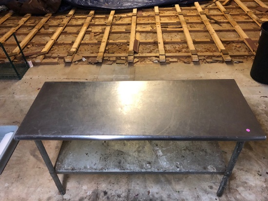 5' x 2' Stainless table