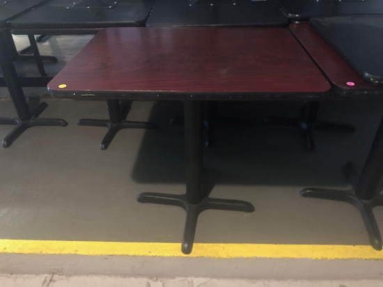 (6) 24" x 30" lamanated dining tables, 2-tops
