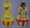 (2) Roly Poly toys - Sylvester and Tweety