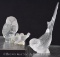 (3) Lalique France figurines: 3.5