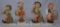(4) Hummel figurines: 4