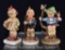 (3) Hummel figurines, 4