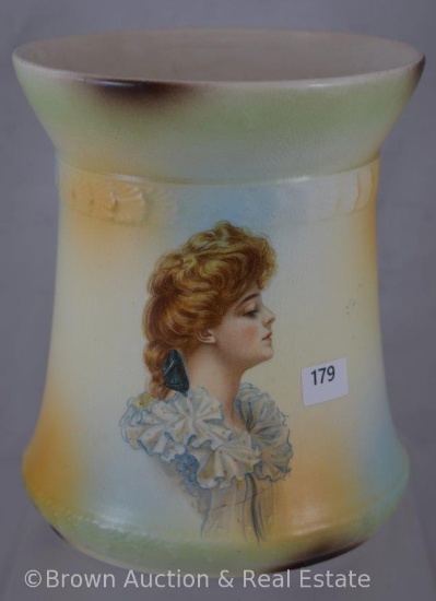 Mrkd. Limoges 6.5"h portrait vase