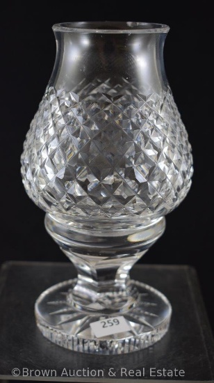 Waterford Crystal Alana Hurricane-tyle 7.5"h 2-pc. Votive candleholder